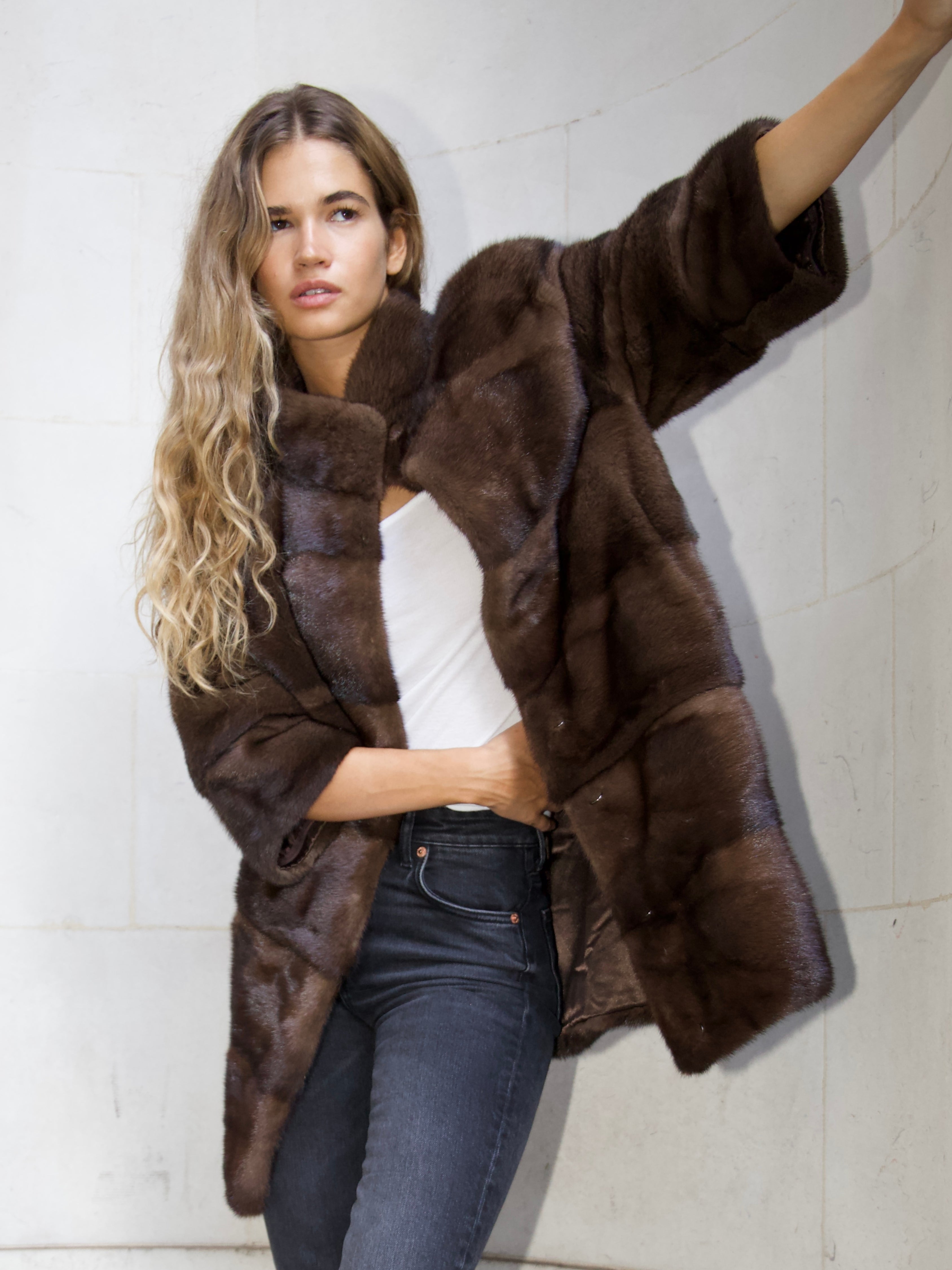 The Charlotte 6 in 1 Coat Chocolate Brown – L.Cuppini
