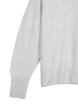Light Gray The Sweetheart Sweater Cloudy White the-sweetheart-sweater-cloudy-white Top L.Cuppini