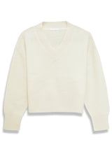Antique White April Cashmere Sweater White the-april-cashmere-sweater Top L.Cuppini