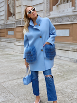 Dark Gray Chelsea Cashmere Coat Blue chelsea-cashmere-coat-fur-pockets-blue Coat XS-S / Baby Blue,M-L / Baby Blue L.Cuppini