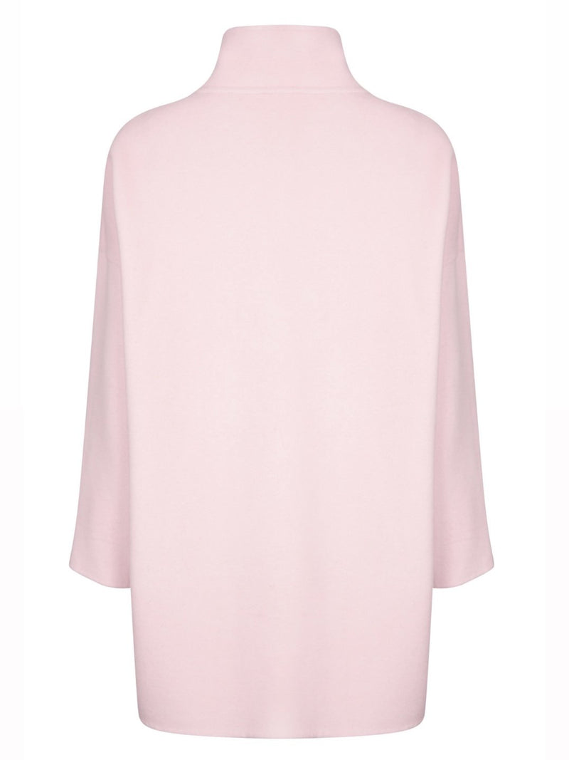 Misty Rose Chelsea Cashmere Coat Pink chelsea-cashmere-coat-fur-pockets-pink Coat XS-S / Light Pink,M-L (low in stock) / Light Pink L.Cuppini