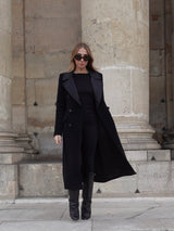 Rosy Brown Middleton Cashmere Coat middletown-cashmere-coat Coat S / Black,M / Black,L / Black L.Cuppini