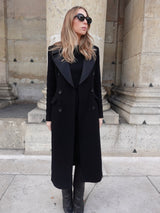 Dark Gray Middleton Cashmere Coat middletown-cashmere-coat Coat S / Black,M / Black,L / Black L.Cuppini