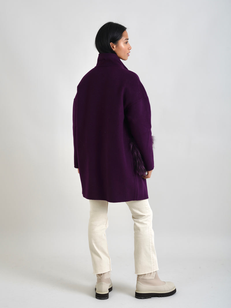 Light Gray Chelsea Cashmere Coat Purple chelsea-cashmere-coat-purple Coat XS-S / Purple,M-L / Purple L.Cuppini