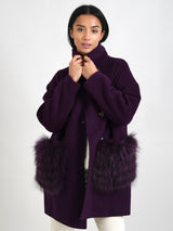 Lavender Chelsea Cashmere Coat Purple chelsea-cashmere-coat-purple Coat XS-S / Purple,M-L / Purple L.Cuppini